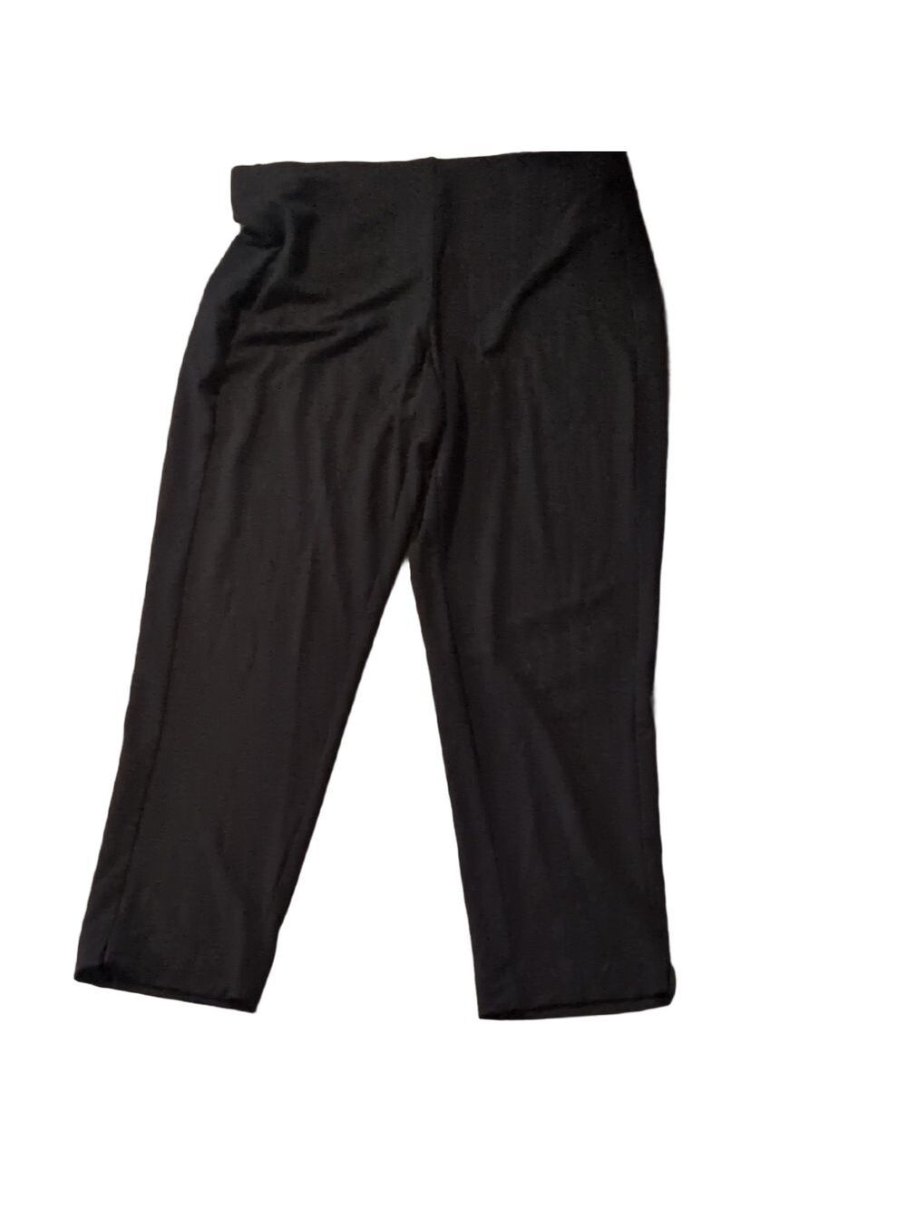 J. Jill Wearever Forward Scam Slim Ankle Black Pants Size Medium